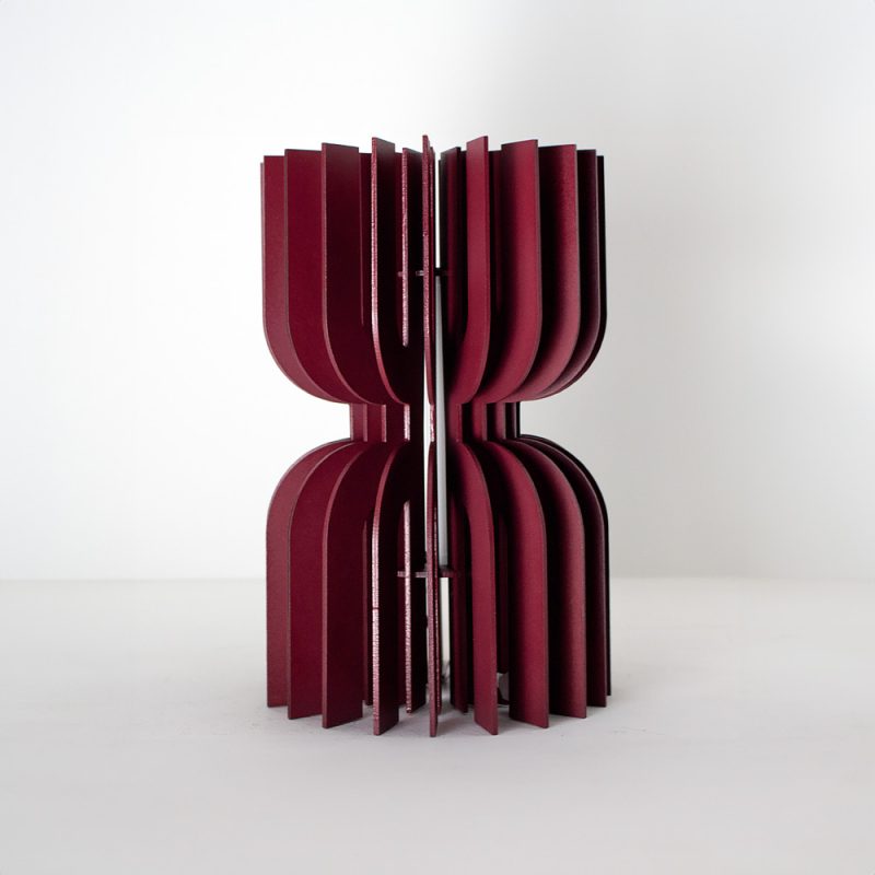 ahşap masa lambası