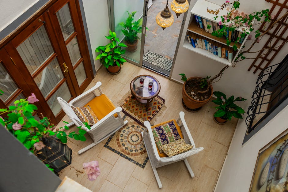 balkon dekorasyonu
